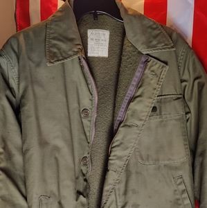 Vietnam War era Navy cold weather deck jacket